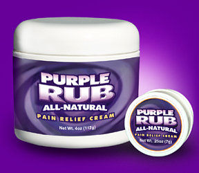 Purple Emu - Purple Rub Pain Relief Cream .25oz (Trial Size)